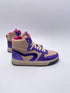 Hip sneaker roze paars metallic combi h1301